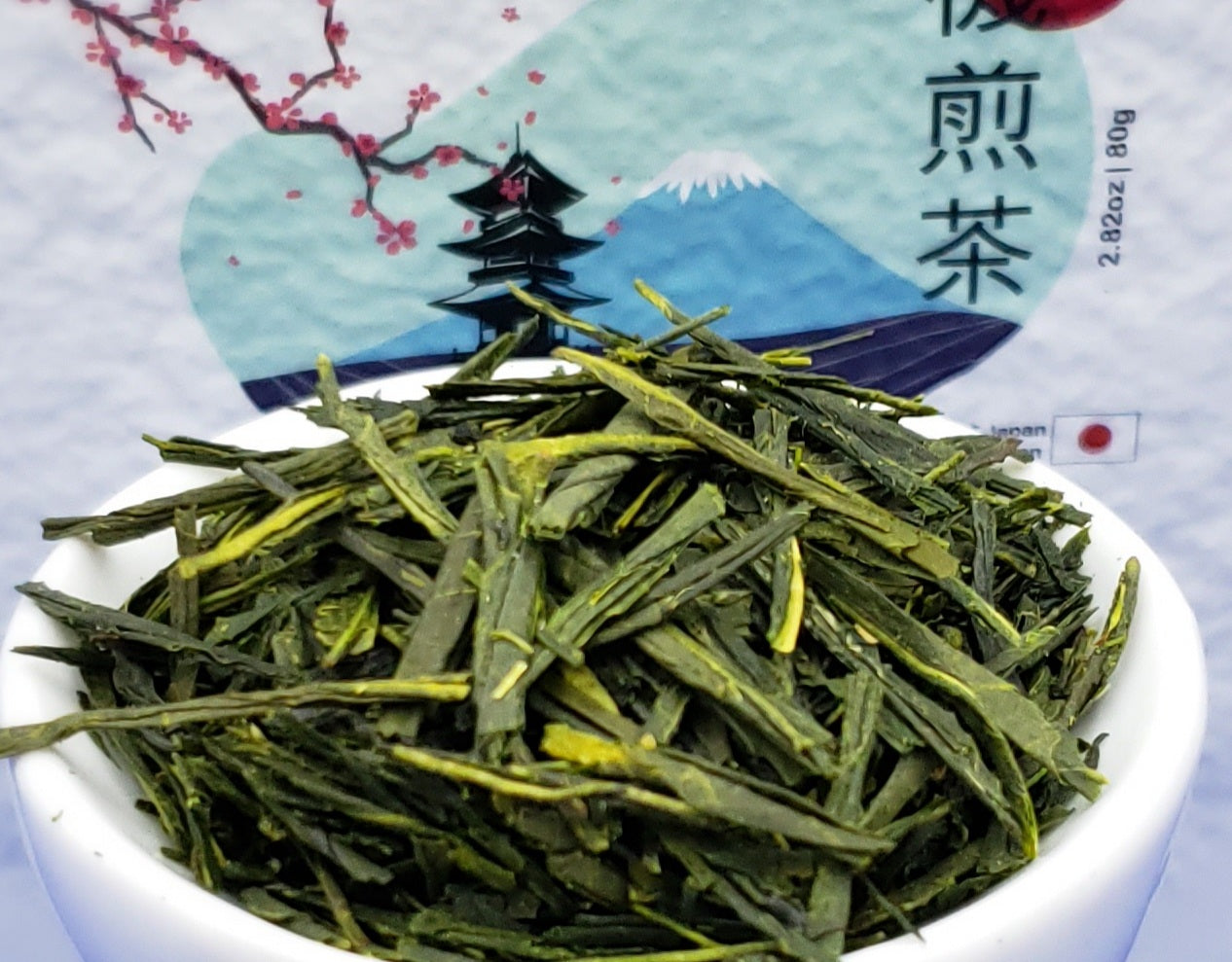 Organic Japanese Sencha Green Tea – Loose Leaf First Flush from Shizuoka | Yabukita Cultivar, Fresh & Vibrant, 1kg – Nateavia