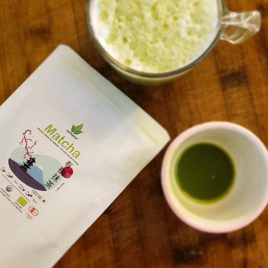 Organic Japanese Matcha Powder – Premium Grade, Finely Ground, Smooth & Umami-Rich | Uji Kyoto Origin, 50g – Nateavia
